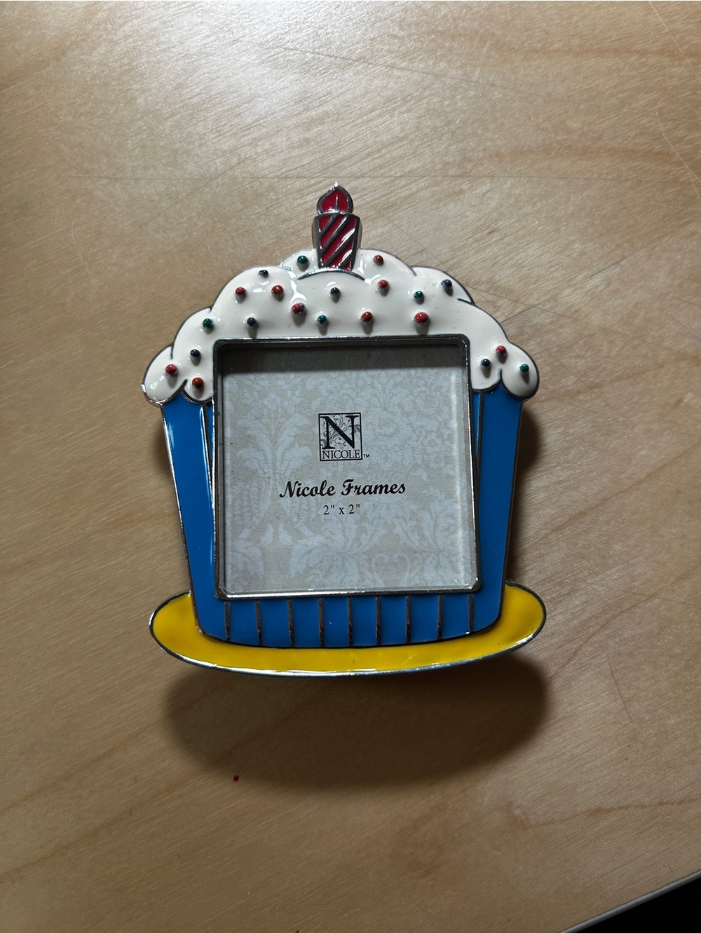 Cupcake picture frame